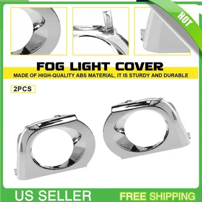 Borde de bisel de luz antiniebla lateral del conductor y del pasajero para Toyota 4Runner 2010-2013 Foto 1 de 4