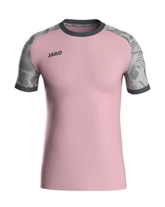 JAKO Maglia Iconic, Rosa Scuro/Grigio Morbido/antrace Chiaro, 3XL Uomo-3XL - Foto 1 di 6
