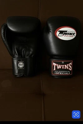 Guantes de Boxeo Especiales Gemelos Tipo Cinta Pro Guantes de Entrenamiento de Sparring 8oz-16oz Foto 1 de 4