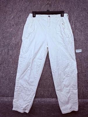 Pantalón mujer Eileen Fisher beige algodón talla 8 Foto 1 de 4