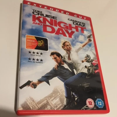 Knight and Day (2010) Extended Cut DVD, Tom Cruise, Cameron Diaz [Region 2] - Image 1 of 3