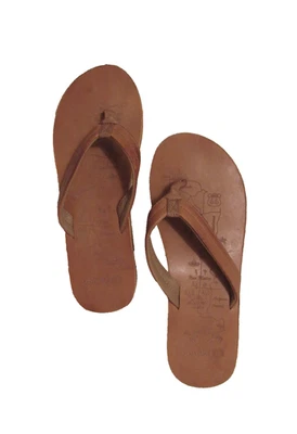 SANDALIAS CHANCLAS MUJER TALLA 10 BRONCEADAS SANUK X AIRSTREAM GLAMPER ST CUERO Foto 1 de 4