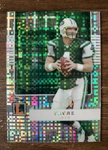 2008 Topps Letterman Brett Favre X-fractor #/25 - Picture 1 of 2