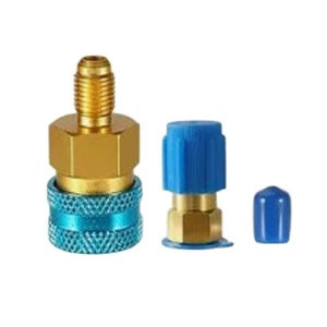 Car AC Hose Connector R1234YF to R134A Low Pressure Side Quick Coupler Kit - Picture 1 of 7
