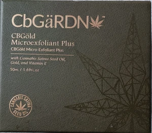 CbGärDN CBGöld Micro‐Exfoliant Plus 50 ml – Nuovo Sigillato con Strumento Applicatore - Foto 1 di 4