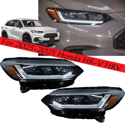 Para Honda 2023 2024 2025 HR-V HRV Driver | Conjunto de faros LED laterales del pasajero Foto 1 de 4