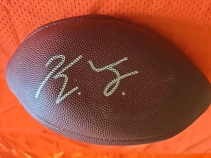 Kayvon Thibodeaux Autografiado Wilson NFL Fútbol Firmado Autógrafo Nueva York - Imagen 1 de 3