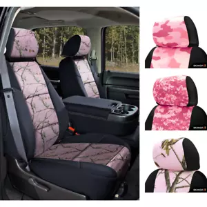 Fundas de asiento camufladas rosadas para Chevy Suburban Coverking ajuste personalizado - Imagen 1 de 7