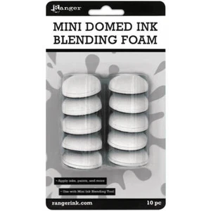 Mini Domed Ink Blending Foams 10/Pkg For IBT40965 - Foto 1 di 1