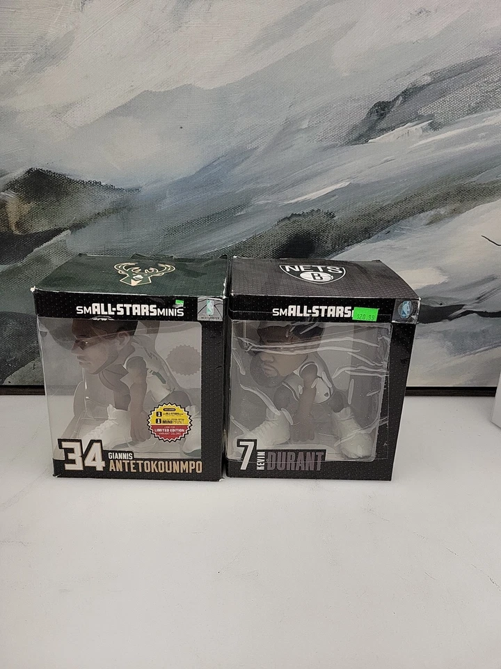 Smalls Stars Mini Giannis Antetokounmpo NBA rare white color variant