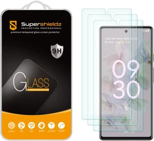 (3 Pack) Designed for Google Pixel 6A Tempered Glass Screen Protector, anti Scra - Zdjęcie 1 z 5