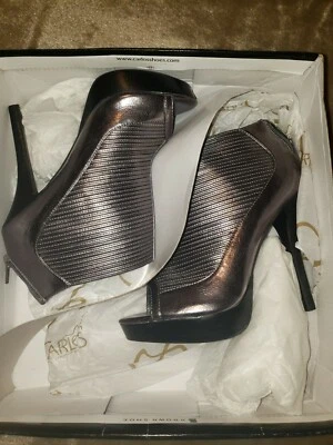 Botines de vestir Carlos Santa Rome punta abierta Foto 1 de 4