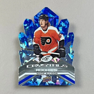 2021-22 Upper Deck Ice Crystals Die-Cut Inserts (You Pick) Rookies (RC) & Stars - Image 1 of 4