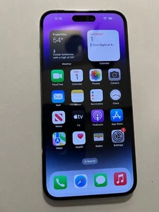 Apple iPhone 14 Pro Max 256GB Verizon Locked A2651 Purple - Afbeelding 1 van 4