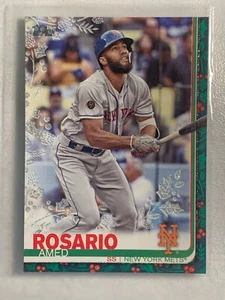 2019 Topps Holiday Amed Rosario #117 Metallic Snowflake - Picture 1 of 2
