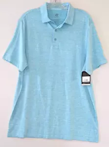 Camisa polo elástica C9 Champion Active Wear Aqua Golf para hombre - Imagen 1 de 3
