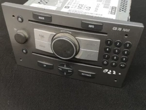 Genue Radio Unit CD GPS SAT NAV OPEL VECTRA SIGNUM 2004+ 13188477 - Imagen 1 de 5