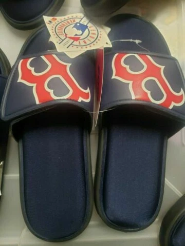 Boston Red Sox Men's FOCO NWT Big Logo Foam Slide X-LARGE 13-14 Cover