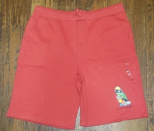 NWT Polo Ralph Lauren Boys Red Polo Bear Graphic Sweat Shorts - Picture 1 of 2