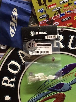 Rage Propeller RGR4511: Jetpack Commander Props {4pc.} NewInPack USA Shipped - Image 1 of 2