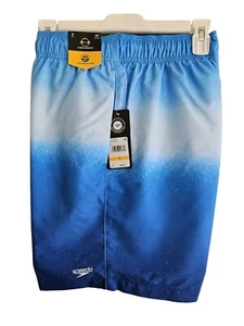 Pantalones Cortos de Natación Speedo UPF 50+ Bolsillos de Protección Solar Talla Pequeña Nuevos con Etiquetas Azul - Imagen 1 de 5