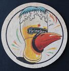 Antique Guinness Coaster 25 HEINEKEN Glass Disguised Beer Underbock