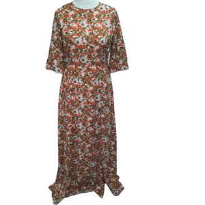 ex Wallis Womens Ladies Casual Summer Floral Long Dress Size 6 10 12 14 16 18 - Picture 1 of 12