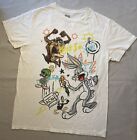 T-shirt Looney Tunes Characters taille M That's All Folks design pinceau à air ACME