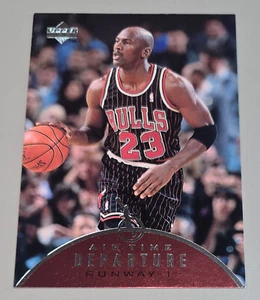 MICHAEL JORDAN #AT7 AIR TIME DEPARTURE 1997-98 Upper Deck EN N.Mint-Mint Vintage - Bild 1 von 5