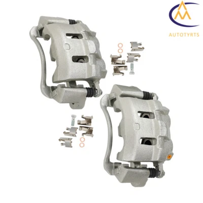 2×Front LH & RH Brake Caliper For Ford Excursion F-250 F-350 Super Duty 1999-00 Foto 1 de 4