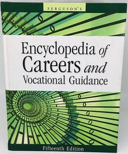 Encyclopedia of Careers and Vocational Guidance Ferguson 5 Volume Set Ex Library - Imagen 1 de 3