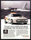 1992 Toyota All-Trac Turbo Celica Coupe Long Beach Grand Prix Pace Car print ad