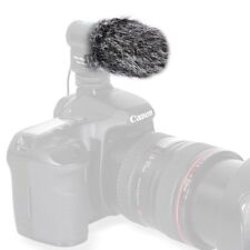 Furry Microphone Shotgun Windshield Windscreen Outdoor for Recorder Camera Nikon
