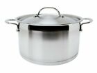 Grunwerg Commichef 24cm Casserole With Lid Stockpot 18/8 S/Steel 6.4L MCL-24