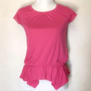 Xhilaration Girls Fuchsia Pink Shirt Size Large - Picture 1 of 5