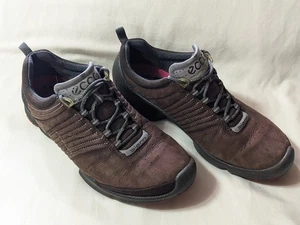 Ecco Schuhe Damen 8,5 Biom Natural Motion Train Performance Sneaker braun - Bild 1 von 9