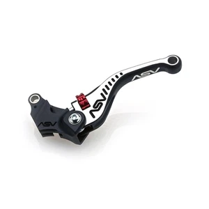ASV Unbreakable Motorcycle C5 Series Short Clutch Lever Unbreakable Pivot Design - Picture 1 of 1