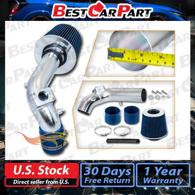 BCP синий 08-14 Mitsubishi Lancer 2,0 л 2,4 л L4 короткий рамочный воздухозаборник + фильтр - Изображение 1 из 4