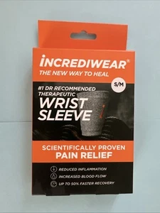 Incrediwear Tutore Supporto Manica Gomito, S/M, NUOVO NUOVO CON SCATOLA Grigio - Foto 1 di 2