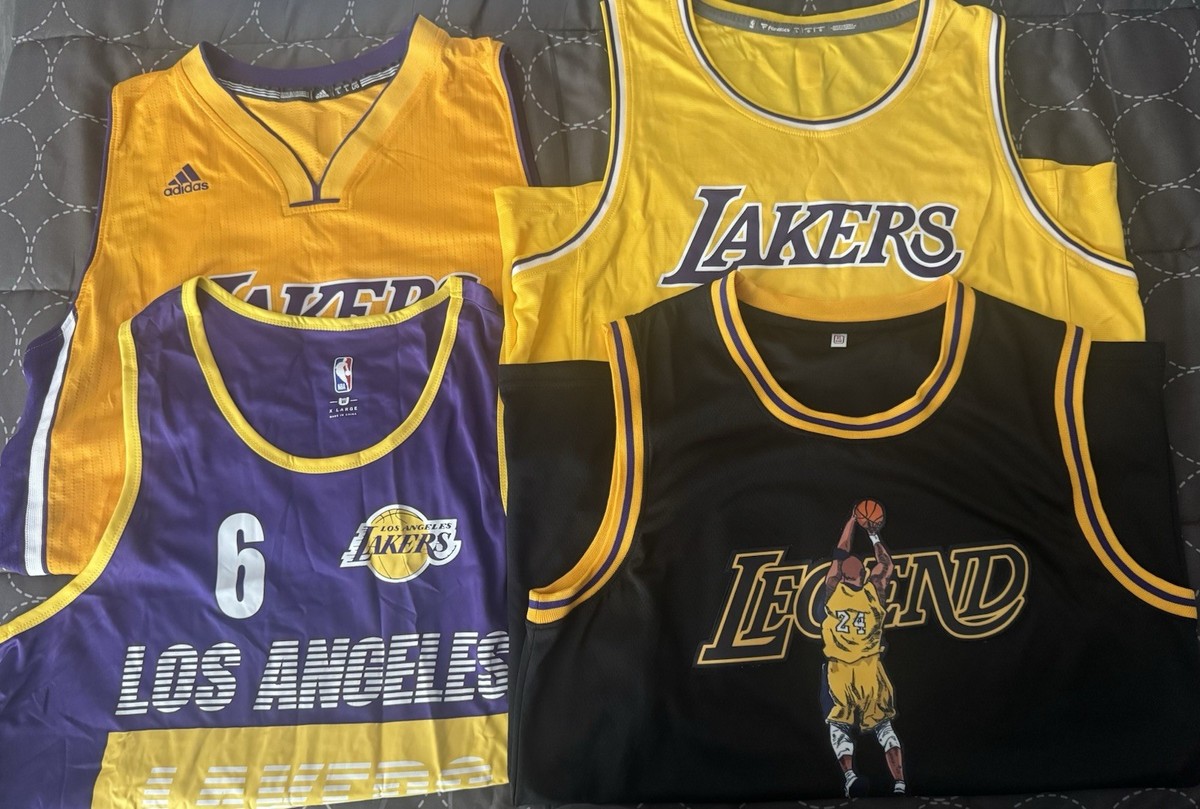 Size XL Los Angeles Lakers NBA Jerseys for sale | eBay Size XL Los Angeles Lakers NBA Jerseys for sale | eBay