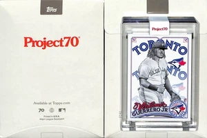 2021 TOPPS PROJECT 70 #606 VLADIMIR GUERRERO JR - TORONTO BLUE JAYS - MR CARTOON - Picture 1 of 2
