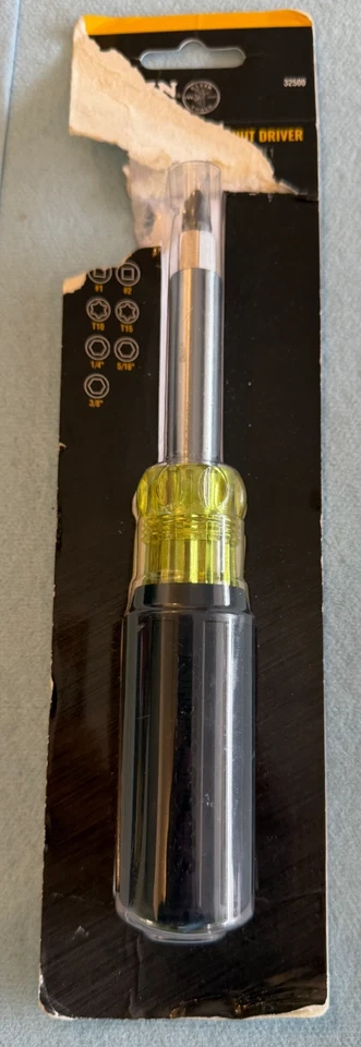 Klein Tools 11 合 1 多位螺丝刀/螺母起子 - 全新 — 第 1/2 张图片