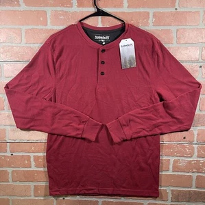 Avalanche Outdoor Supply Company Red Button Henley Men’s XL Brand New With Tags - Picture 1 of 7