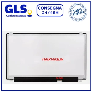 DISPLAY 15.6" NT156WHM-N32 30PIN SCHERMO LCD MONITOR 1366*768 NOTEBOOK LP156WHB - Foto 1 di 5