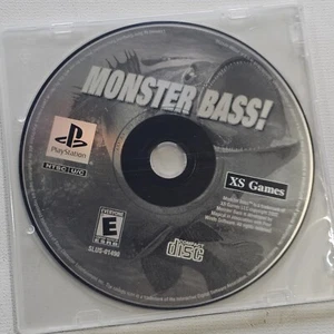 Monster Bass Fishing (Sony PlayStation 1, 2002) PS1 DISC ONLY - Picture 1 of 2