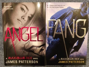 James Patterson Maximum Ride Series Hard Cover  # 6&7 Fang & Angel - Picture 1 of 3