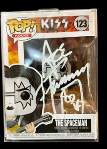 Ace Frehley Signed "Kiss" #123 The Spaceman Funko Pop!(Beckett) - Picture 1 of 4