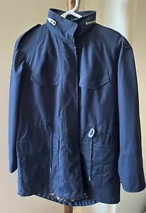 COACH SPRING PARKA JACKET WOMEN'S NAVY BLUE SIZE MEDIUM NWT MSRP $595 - Picture 1 of 4