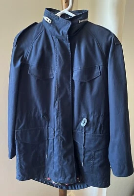 COACH SPRING PARKA JACKET WOMEN'S NAVY BLUE SIZE MEDIUM NWT MSRP $595 - Image 1 of 4