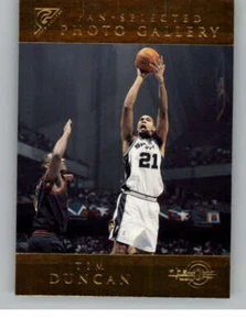 1999-00 Topps Gallery Photo Gallery #PG1 Tim Duncan (ref 139173) - Picture 1 of 2